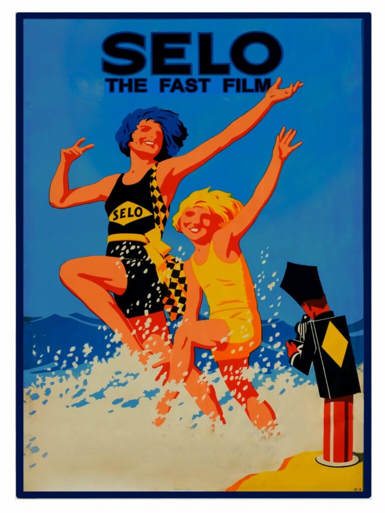 Selo The Fast Film, Advertising Poster For Photography Film, Seaside Poster
