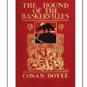Sherlock Holmes Poster: Hound of the Baskervilles Book Cover Art Print Academic Print