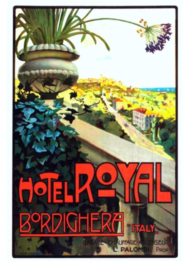 Vintage Italian Travel poster print