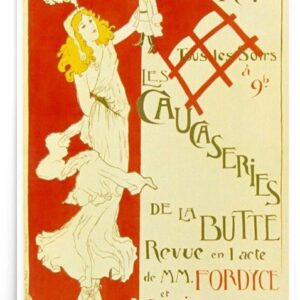 Vintage Moulin Rouge poster