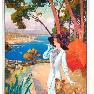 Vintage Antibes poster