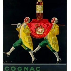 Vintage Cognac Sarti poster