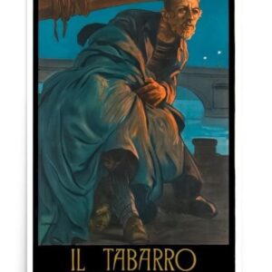 Il Tabarro Poster,  Music By G. Puccini Vintage Entertainment Theatre Poster Souvenire Edition, Opera Poster