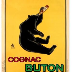 Vintage Cognac Buton poster