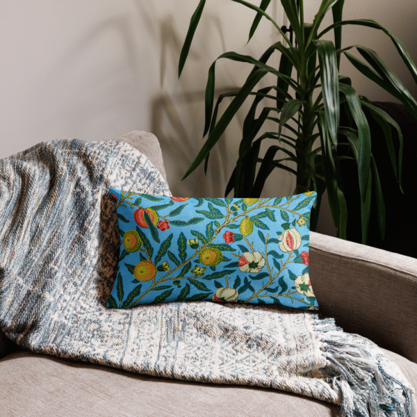 William Morris Print Cushion cover, Fruit Pomegranate