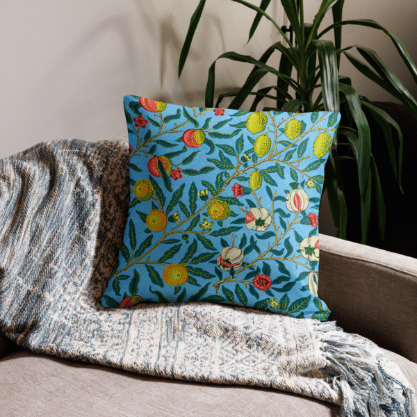 William Morris Print Cushion cover, Fruit Pomegranate