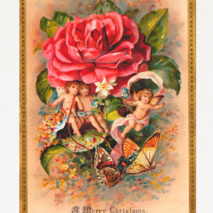 Vintage Victorian Christmas card