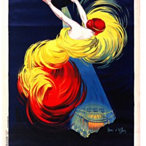 Vintage Danse Du Moscou Poster