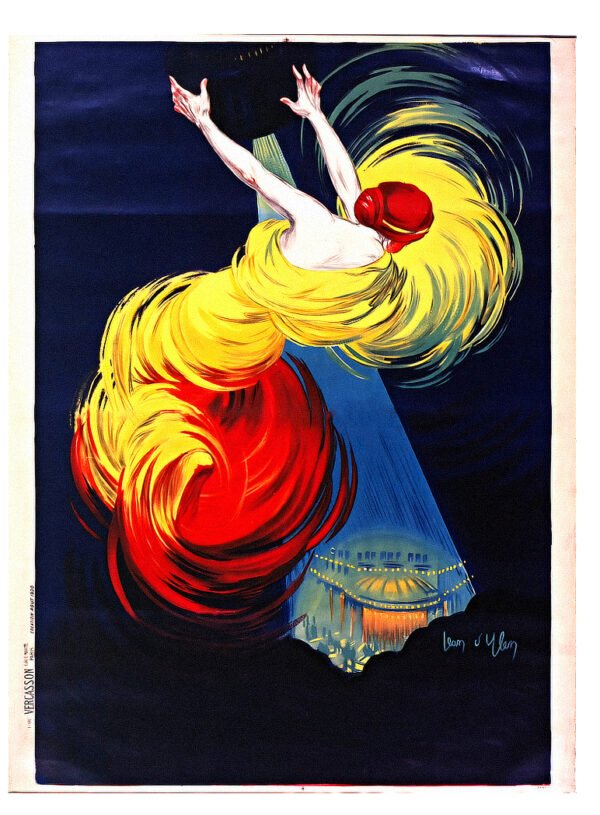 Vintage Danse Du Moscou Poster
