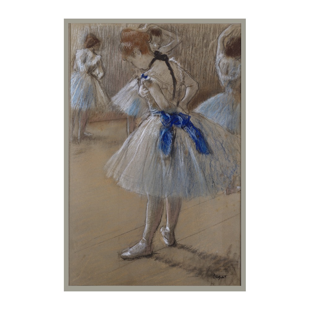 Dancer by Edgar Degas (1892) - new reproduction fine art print mock