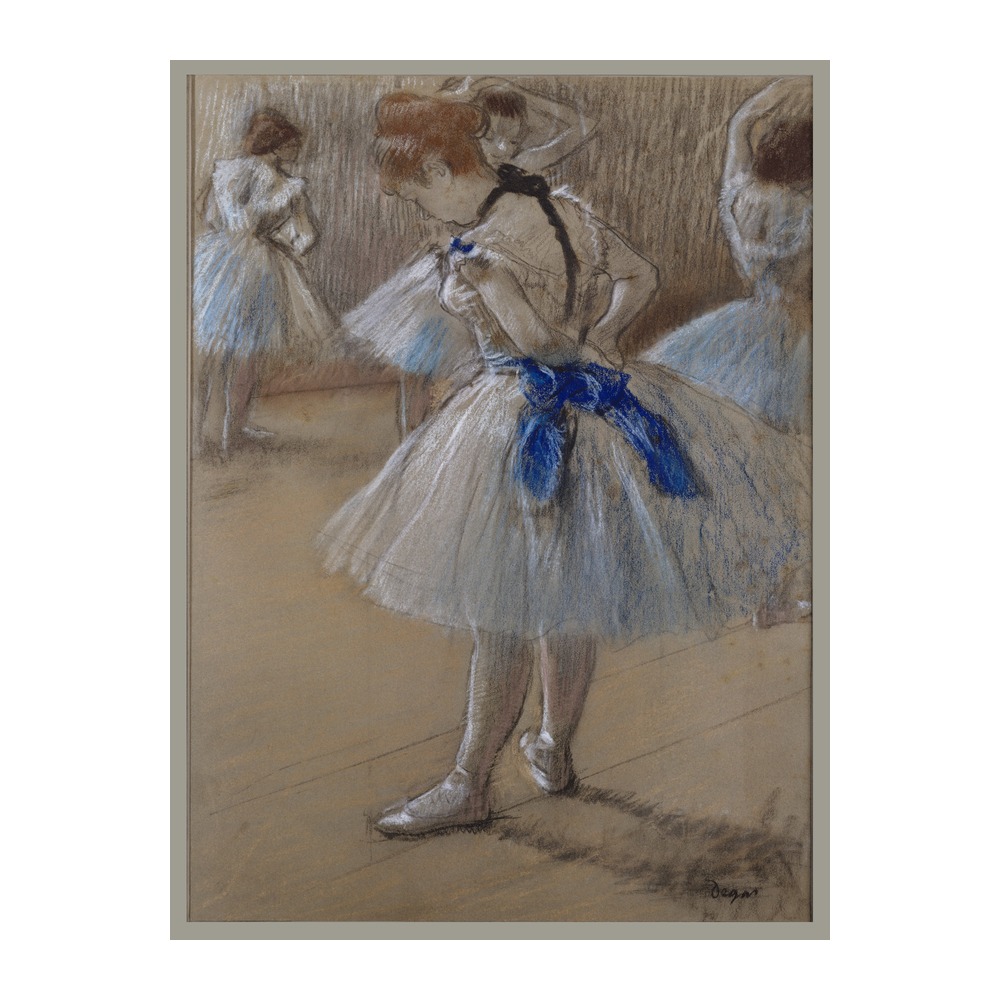 Dancer by Edgar Degas (1892) - new reproduction fine art print mock
