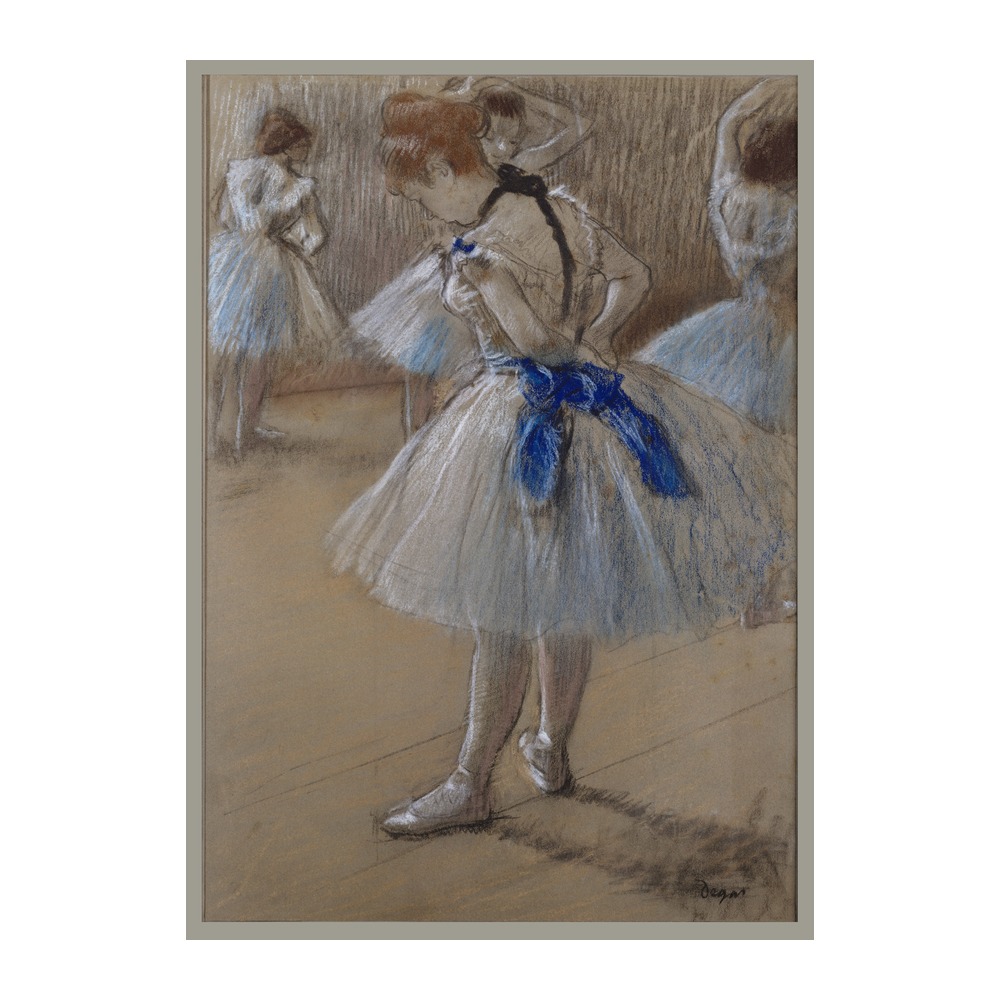 Dancer by Edgar Degas (1892) - new reproduction fine art print mock