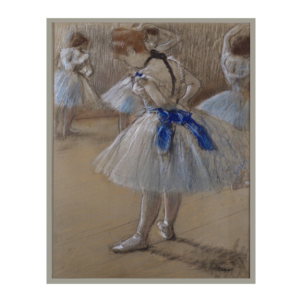 Dancer by Edgar Degas (1892) - new reproduction fine art print mock