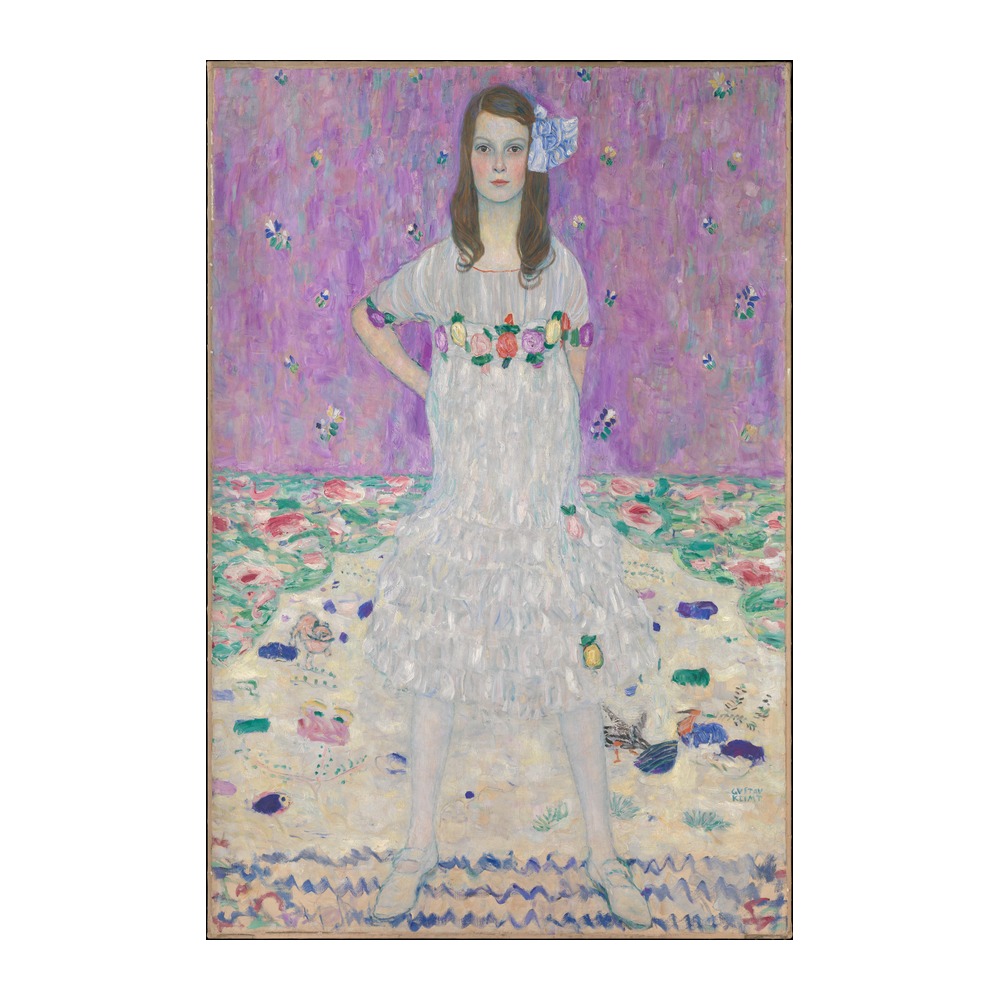 Mäda Primavesi by Gustav Klimt (1912-13) - new reproduction fine art print mock