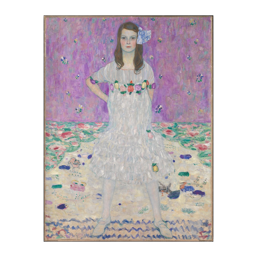 Mäda Primavesi by Gustav Klimt (1912-13) - new reproduction fine art print mock